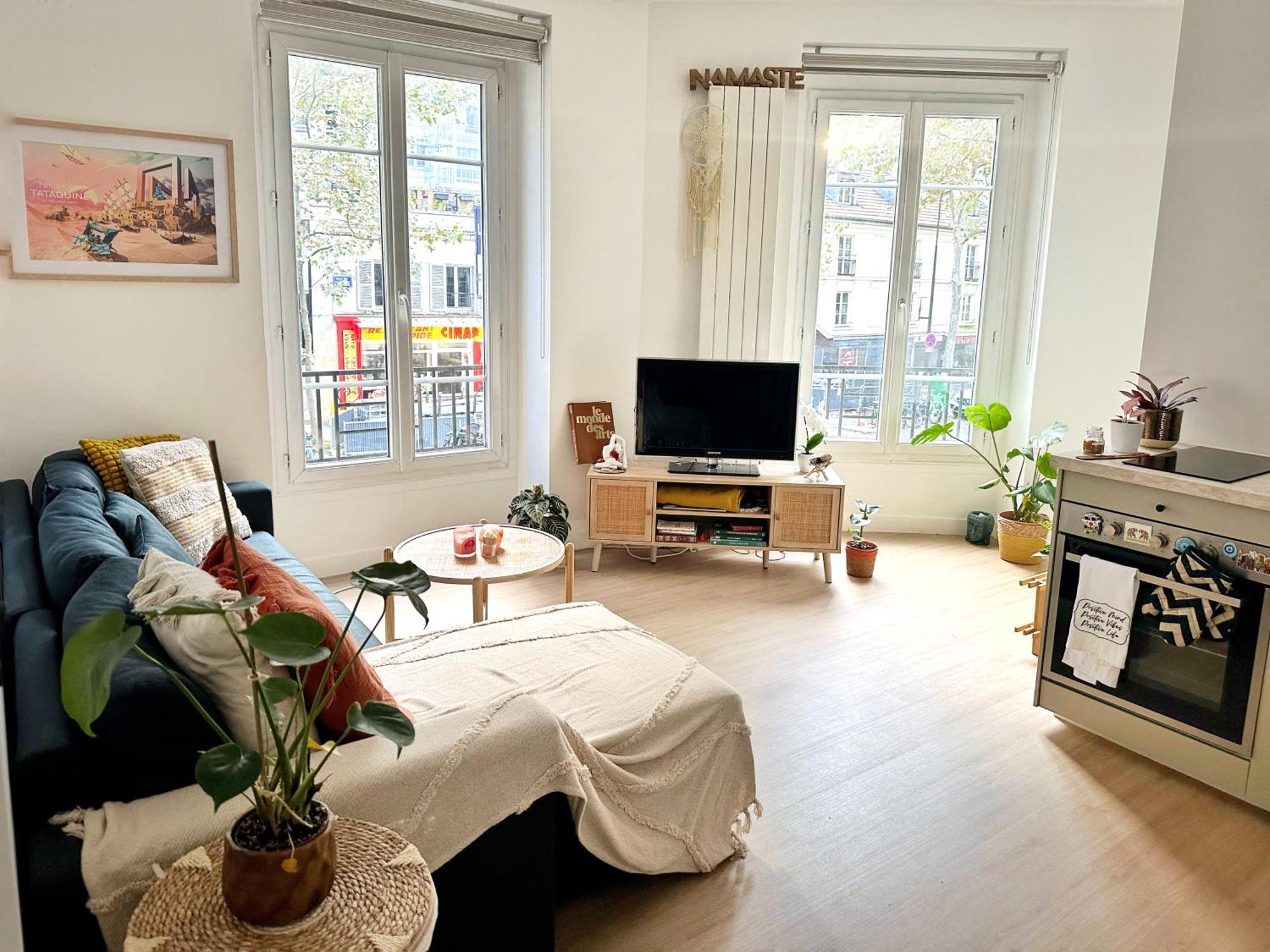 Appartement Calme Et Cozy En Plein Parijs